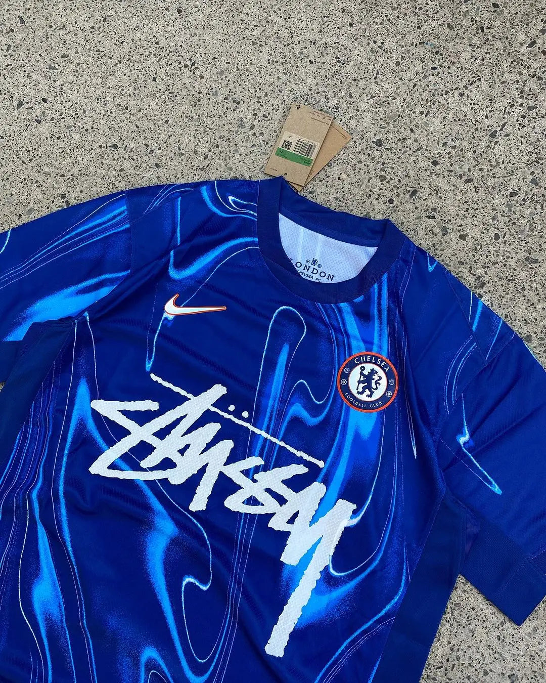 MAILLOT STUSSY X CHELSEA