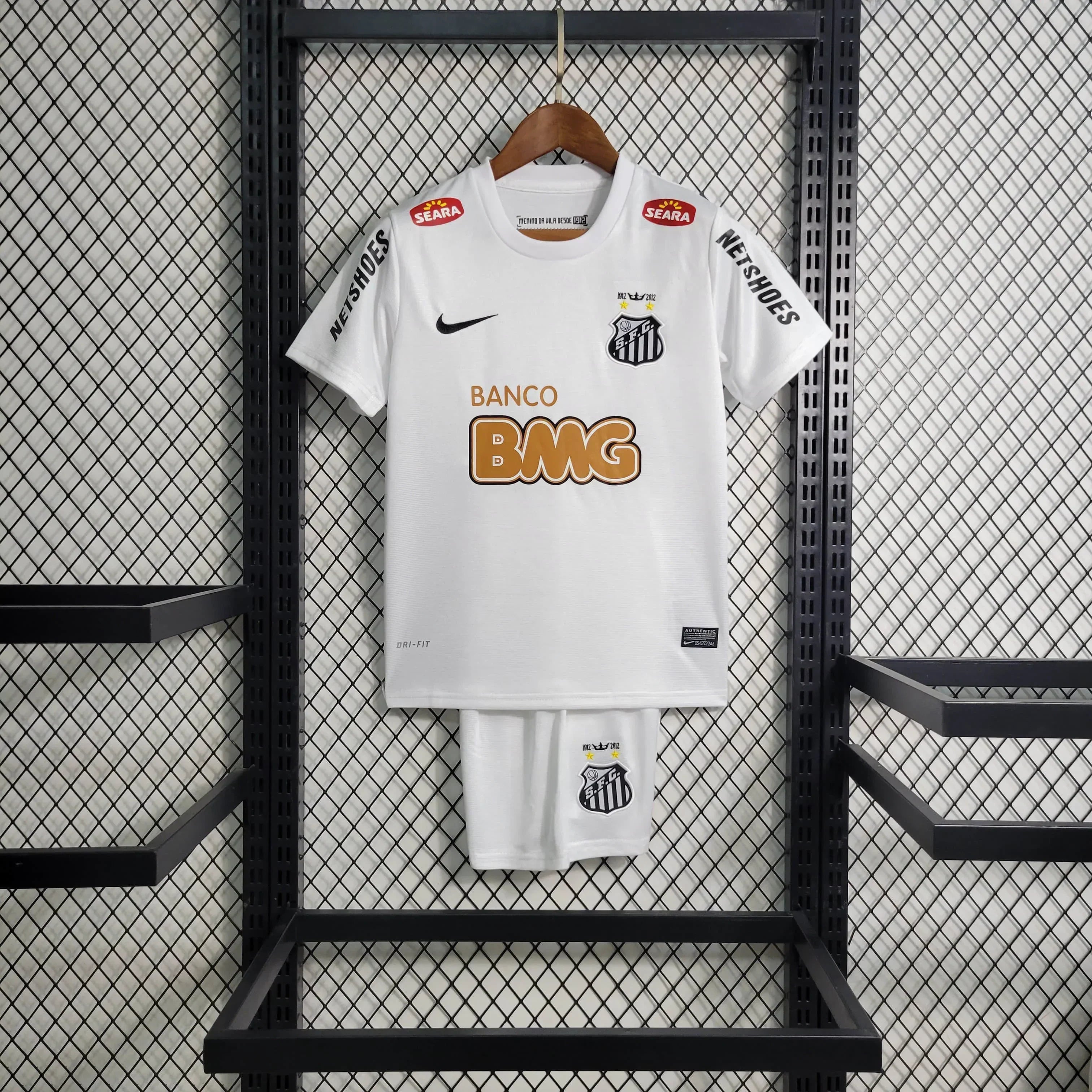 Santos 11/12 Home Retro Jersey Kids